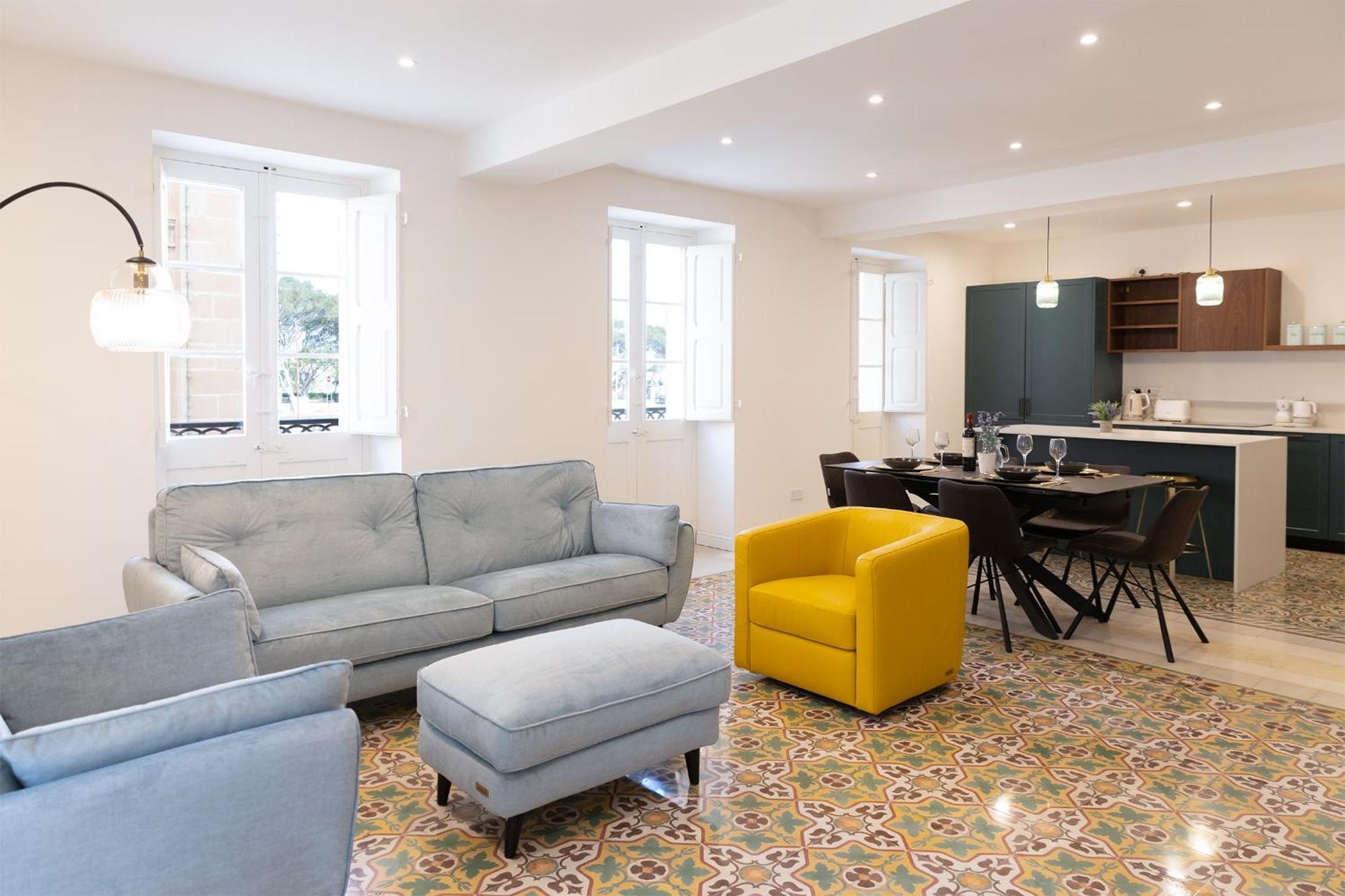 Florette Suite Designer Finish With Stunning Lounge Terrace By Arcobnb Il-Furjana Extérieur photo